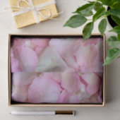 Roze Rose Petals Floral Tissuepapier (Geschenk)