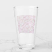 Roze Rose Petals Glas (Achterkant)