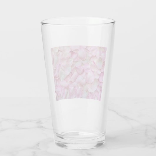 Roze Rose Petals Glas (Achterkant)