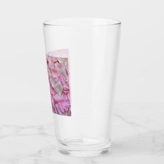 Roze Rose Petals Glas (Links)