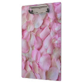Roze Rose Petals Klembord (Links)