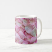 Roze Rose Petals Koffiemok (Voorkant rechts)