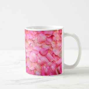 Roze Rose Petals Koffiemok