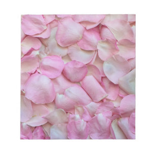 Roze Rose Petals Notitieblok