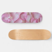 Roze Rose Petals Persoonlijk Skateboard (Horizontaal)