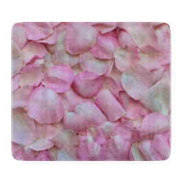 Roze Rose Petals Snijplank