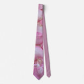Roze Rose Petals Stropdas (Voorkant)