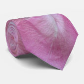 Roze Rose Petals Stropdas (Opgerold)