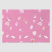 Roze Rose Petals Tissuepapier (Voorkant)