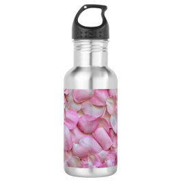Roze Rose Petals Waterfles