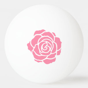 Roze Rose Ping Pong Ball