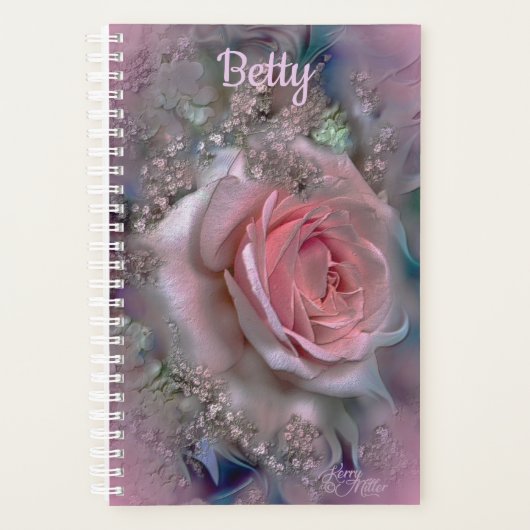 Roze Rose Planner (Voorkant)