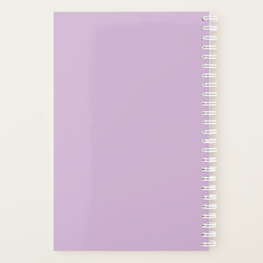 Roze Rose Planner (Achterkant)