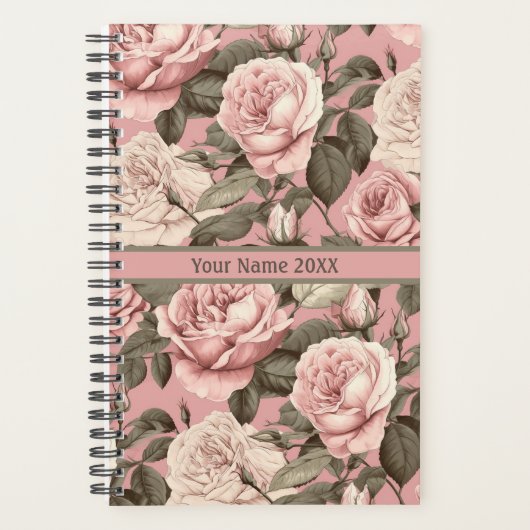 Roze Rose Planner (Voorkant)