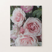 Roze Rose Puzzle Legpuzzel (Verticaal)