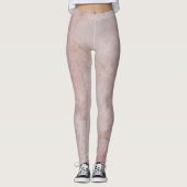 Roze Rose Quartz-Leggings Leggings (Voorkant)