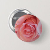 Roze Rose Ronde Button 5,7 Cm (Voorkant /achterkant)