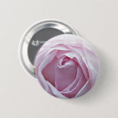 Roze Rose Ronde Button 5,7 Cm (Voorkant /achterkant)