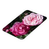 Roze Rose rozen foto  Birthday Magnet Magneet (Linkerzijde)