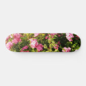 Roze Rose Secret Garden Persoonlijk Skateboard (Horizontaal)