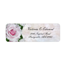 Roze Rose | Silver Bokeh Wedding Etiket