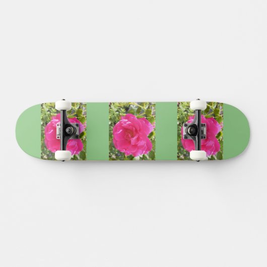 Roze Rose Skateboard (Horizontaal)