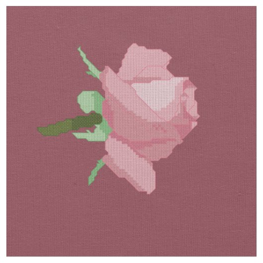 Roze Rose Stof (Close Up)