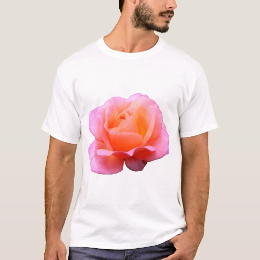 Roze Rose T-shirt (Voorkant)