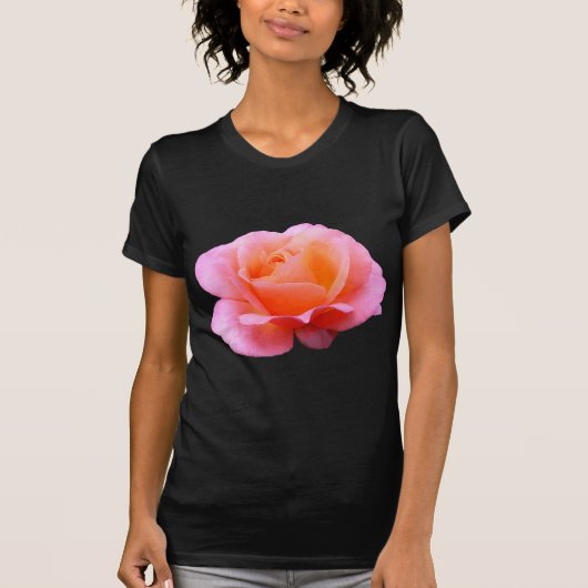 Roze Rose T-shirt (Voorkant)