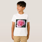 Roze Rose T-shirt (Voorkant volledig)
