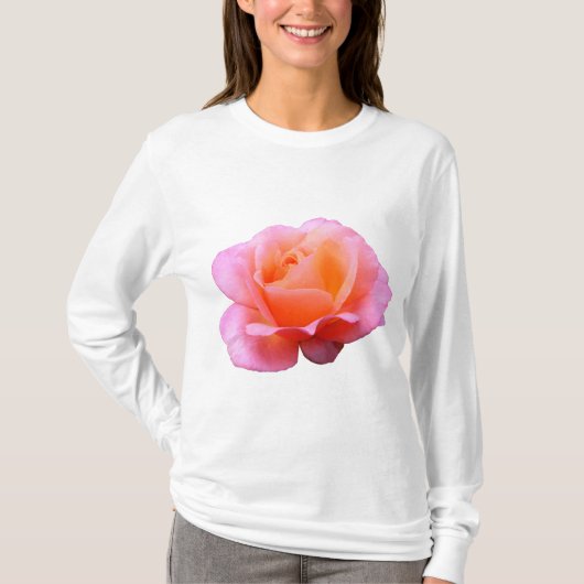 Roze Rose T-shirt (Voorkant)