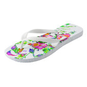  roze Rose Teenslippers (Schuin)