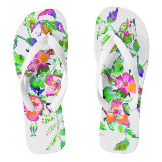  roze Rose Teenslippers (Voetbed)