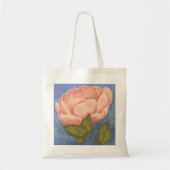 Roze Rose Tote Bag (Voorkant)