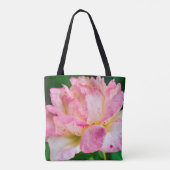 Roze Rose Tote Bag (Achterkant)