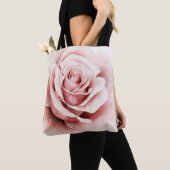 Roze Rose Tote Bag (Dichtbij)