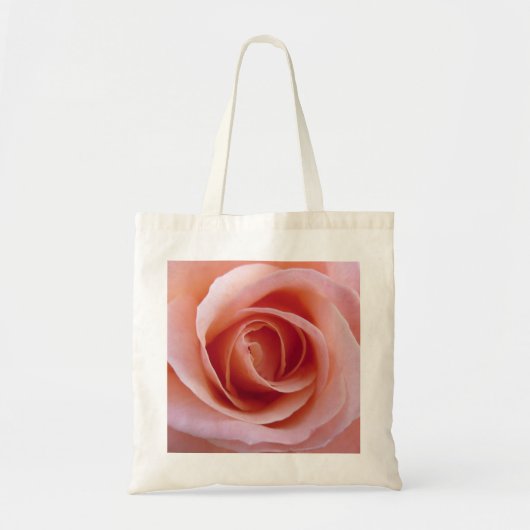 Roze Rose Tote Bag (Voorkant)