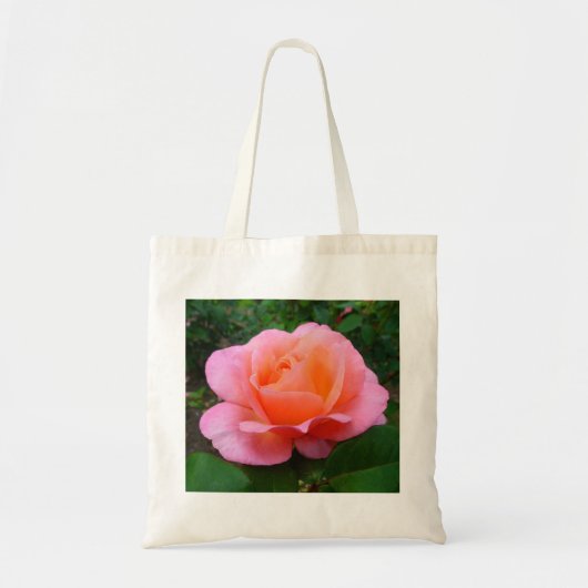 Roze Rose Tote Bag (Voorkant)