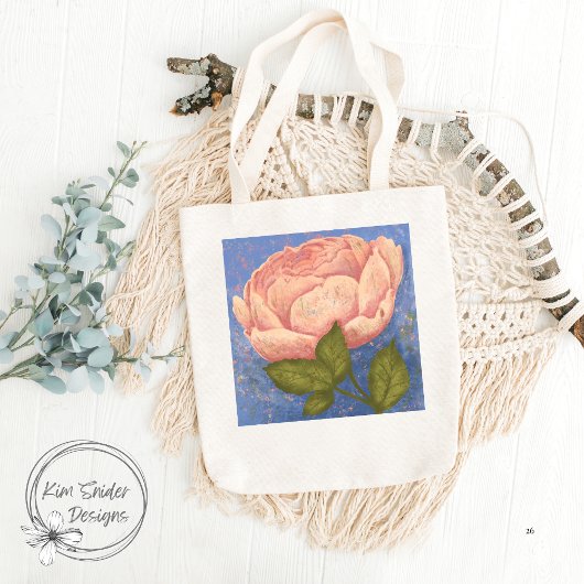 Roze Rose Tote Bag