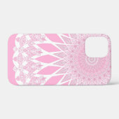 Roze Rose Tristyns Mandala Case-Mate iPhone Case (Achterkant (horizontaal))