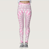 Roze Rose Tristyns Mandala Leggings (Voorkant)
