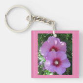 Roze Rose van Sharon Foto Sleutelhanger (voorkant)