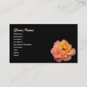 Roze Rose Visitekaartje