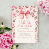  Roze Rose Vrijgezellenfeest Kaart