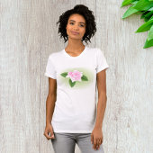Roze Rose Vrouwen T-shirt