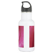 Roze Rose Waterfles (Achterkant)