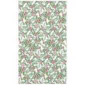 Roze Rose Wedding Floral Pastel Spring Tafelkleed (Voorkant)