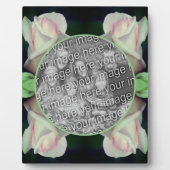 Roze Rosebud Bloem Voeg je eigen foto toe Fotoplaat (Voorkant)