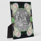 Roze Rosebud Bloem Voeg je eigen foto toe Fotoplaat (Zijkant)