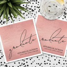 Roze Roségoud Afstuderen